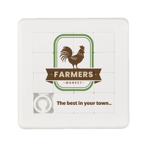 Sliding puzzle game rectangular