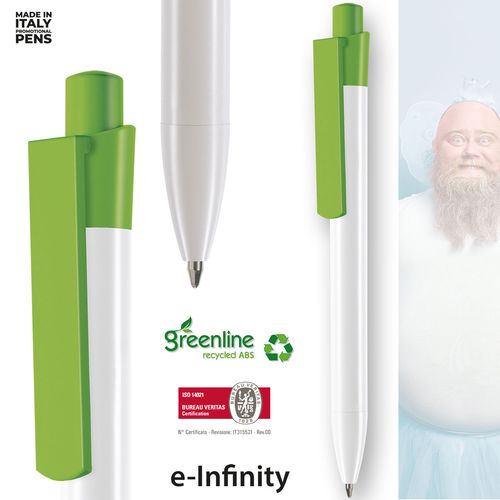 Stylo Bille e-Infinity Recycled White Stylo Bille e-Infinity Recycled White