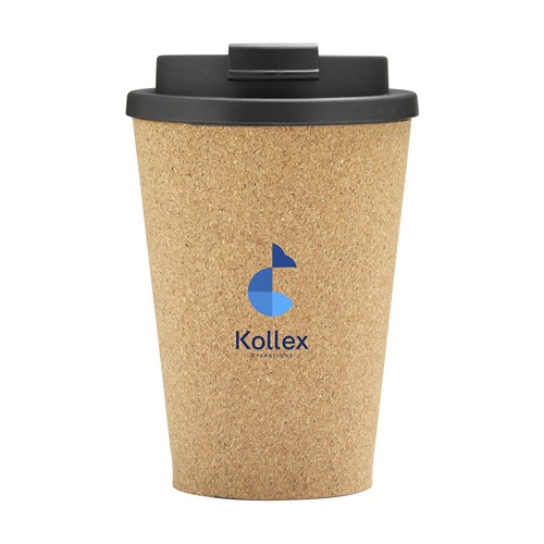 PLA Cork Cup 350 ml coffee cup
