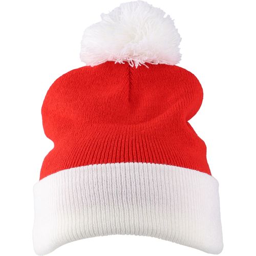 Acrylic knitted Christmas beanie Eleni