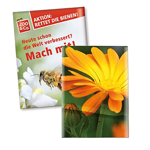 Zaadzakjes standaard papier - Goudsbloem Zaadzakjes standaard papier - Goudsbloem