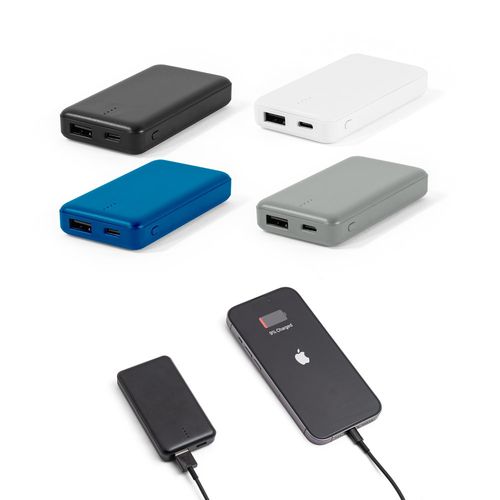 SHERYL. Power bank 4.000 mAh in recycled ABS (100% rABS) SHERYL. Power bank 4.000 mAh in recycled ABS (100% rABS)