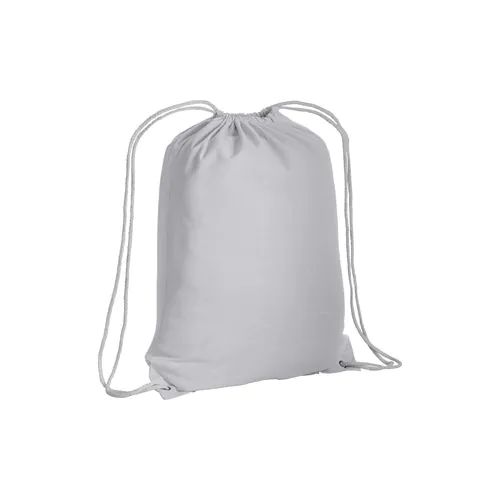 135 g/m2 cotton backpack with drawstring closure