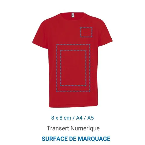 camiseta de deporte