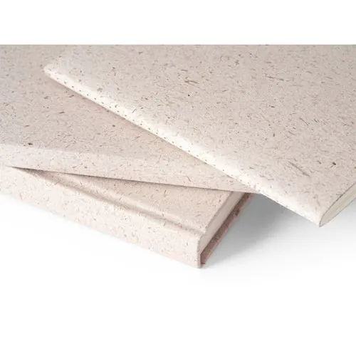 ORGANIC SEMI-RIGID. Bloc-notes A5 avec couverture semi-rigide en matière organique d'éléphant (80%)