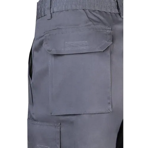 VL CHIONE. Bermuda sergé, multipoches (200g/m²), en coton (35%) et polyester (65%)