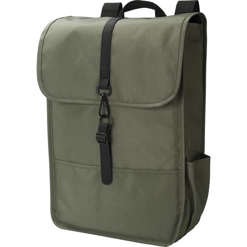 rPET Polyester (300D) flap backpack Lyric