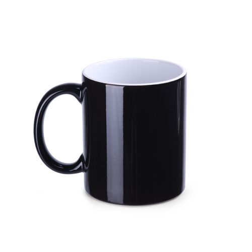 Tazza per sublimazione Tomek Magic 300ml nero/bianco