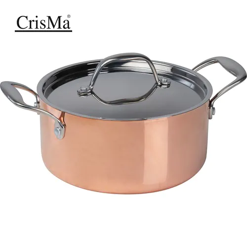 CrisMa copper pot with lid CrisMa copper pot with lid