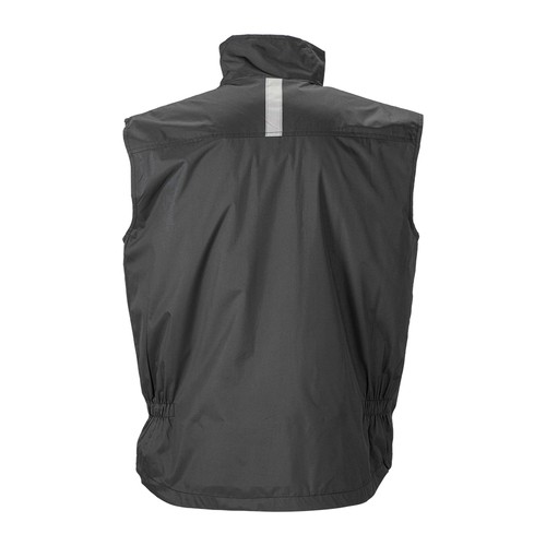 Chaleco forrado con red.