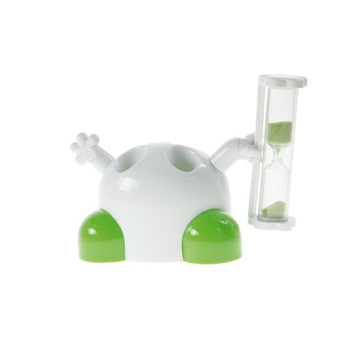 Toothbrush holder with hourglass Cruz