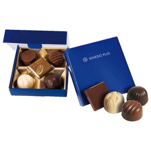 4 Belgian chocolates + 1 napolitan 4 Belgian chocolates + 1 napolitan