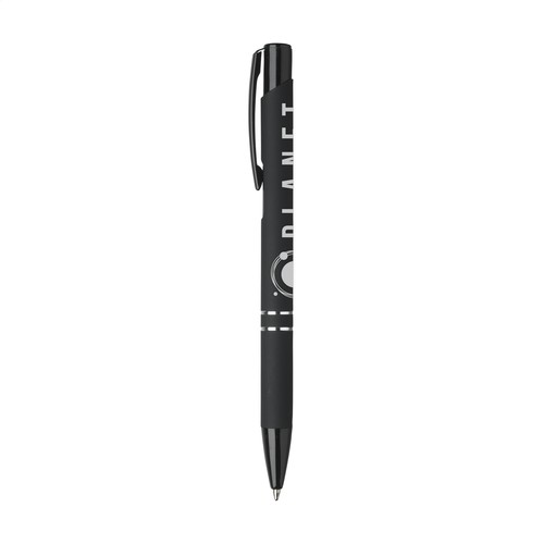 Ebony Rubberised stylo