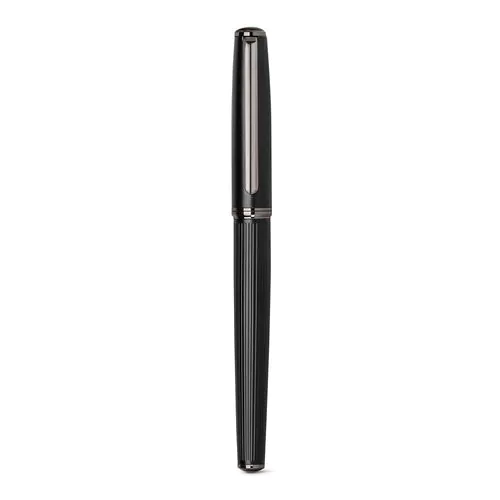 IMPERIO. Metal rollerball and ballpoint set with twist mechanism