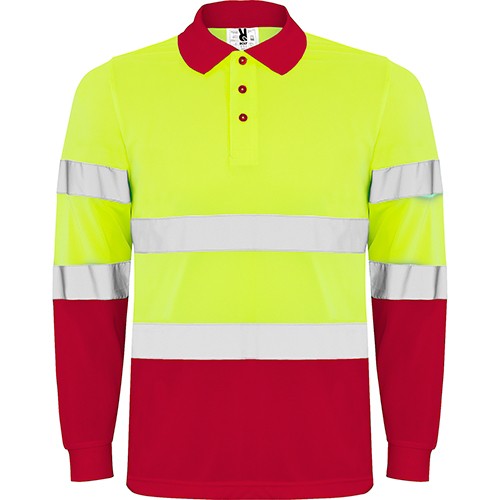 Polo tecnica alta visibilità POLARIS L/S Polo tecnica alta visibilità POLARIS L/S