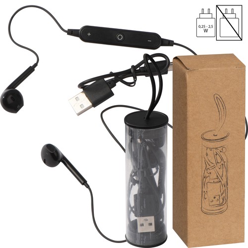 Auriculares Bluetooth en estuche transparente Auriculares Bluetooth en estuche transparente