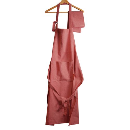 Apron and cloth set STRIPCOOK Apron and cloth set STRIPCOOK