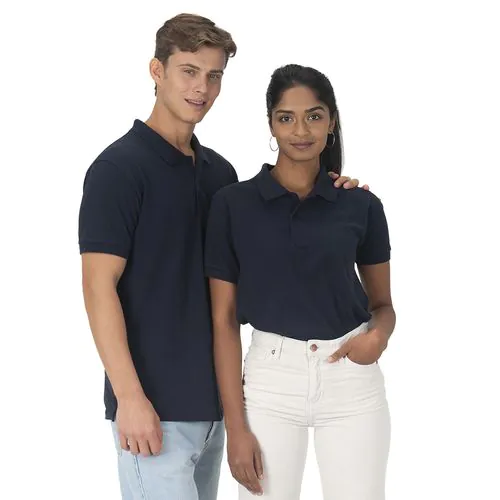 Polo 100% tissu régénéré