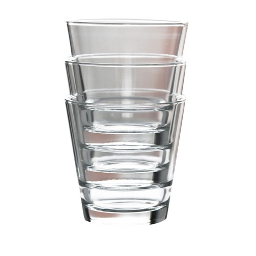 Shape G204 - stackable glass with logo engraving Shape G204 - stackable glass with logo engraving