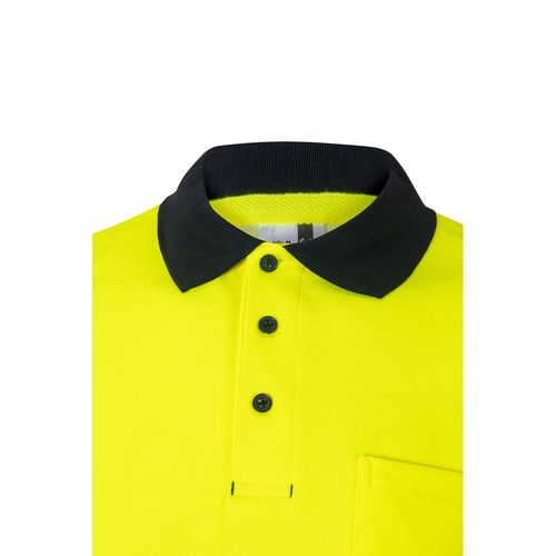 VL ACHELOUS. Polo piqué bicolore (150g/m²) à manches courtes, en coton (55%) et polyester (45%) VL ACHELOUS. Polo piqué bicolore (150g/m²) à manches courtes, en coton (55%) et polyester (45%)