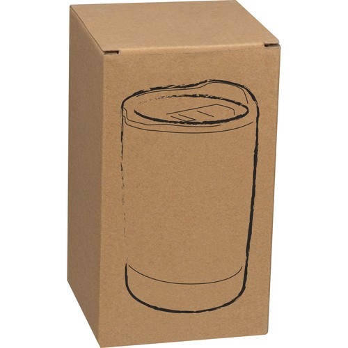 Dubbelwandige drinkbeker van roestvrijstaal 350 ml
