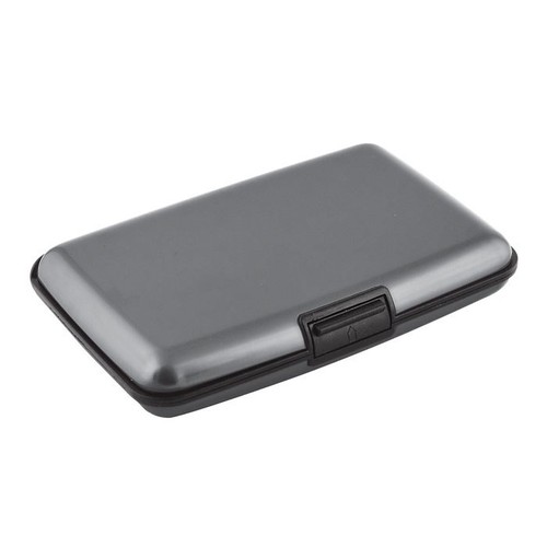 BUSINESS CARD HOLDER ALUMINIUM DARK GREY BUSINESS CARD HOLDER ALUMINIUM DARK GREY