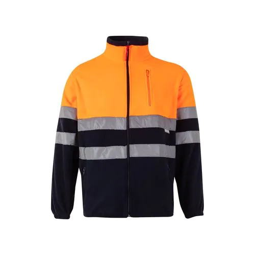 VL EROS LARGE. Veste polaire bicolore (280g/m²), en polyester (100%)