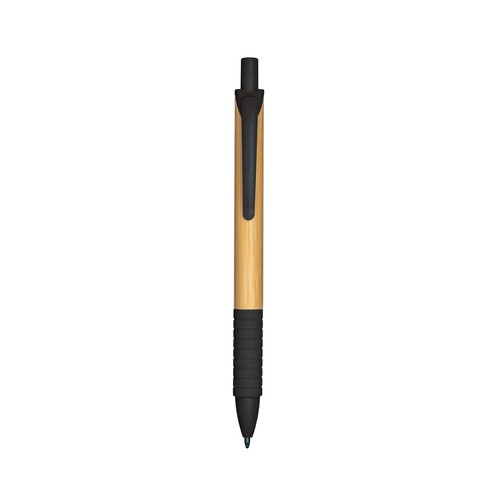 Stylo à déclic en bambou et en paille de blé Stylo à déclic en bambou et en paille de blé