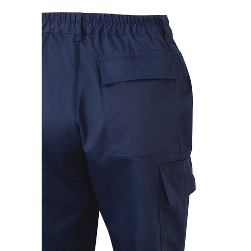 VL ARTEMIS. Pantalon bicolore en sergé (190g/m²), en coton (20%) et polyester (80%)