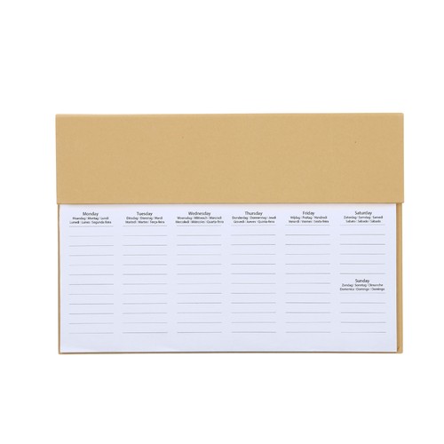 Planning Settimanale Isan