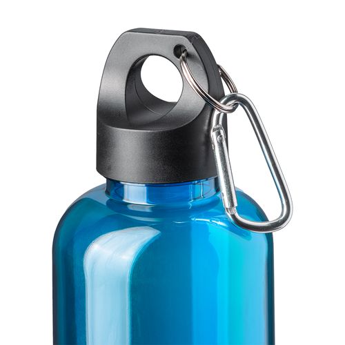 Bottiglia trasparente in PET riciclato da 580 ml