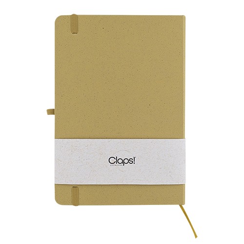Notebook with a hardcover made from recycled mater Clerodendro
