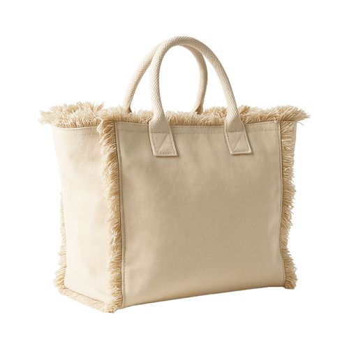 Sac en coton de 450 g/m2. Dote d'une fermeture zippee et d'une poche interieure Sac en coton de 450 g/m2. Dote d'une fermeture zippee et d'une poche interieure