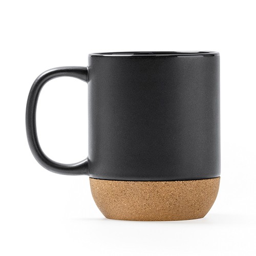 Ceramic cup with cork base, 420ml Cuto