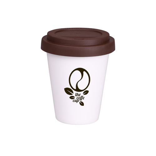 Becher Freedom Small Classic 200ml weiß/braun