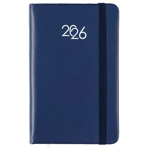 Agenda de poche hebdomadaire 2026 avec couverture rigide en PU Agenda de poche hebdomadaire 2026 avec couverture rigide en PU