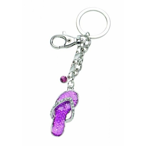 KEYCHAIN "THONG SANDALS PINK - NO BOX KEYCHAIN "THONG SANDALS PINK - NO BOX