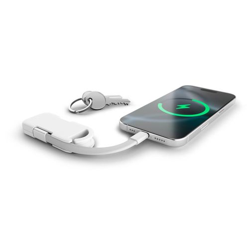 Evergreen Go 2-in1 keyring with powerbank. rTPE. LED indicator Evergreen Go 2-in1 keyring with powerbank. rTPE. LED indicator