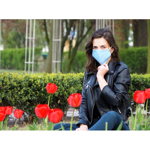 Mascarilla de algodón VENUS PRO con bolsillo de filtro HEPA