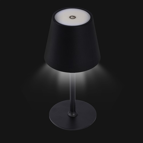 LAMPE DE TABLE LED EN MÉTAL ET PLASTIQUE