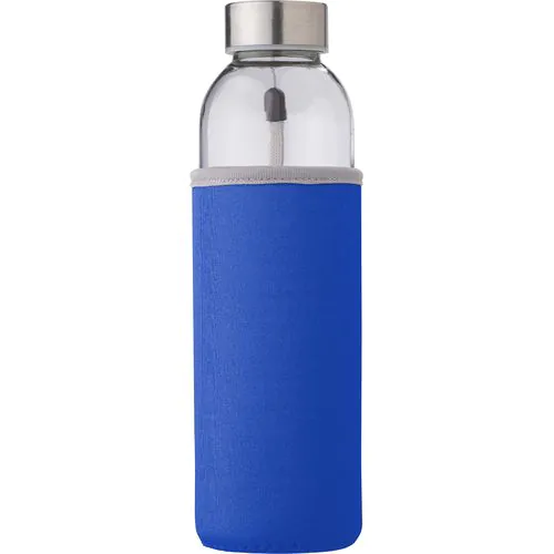 Bouteille en verre de 500 ml avec housse Nika
