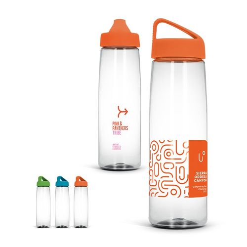 BOUTEILLE GOURDE 83 cl TRANSPARENTE EN TRITAN