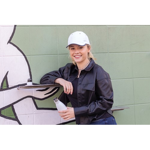 Casquette contraste 6 panneaux coton recyclé Impact AWARE™