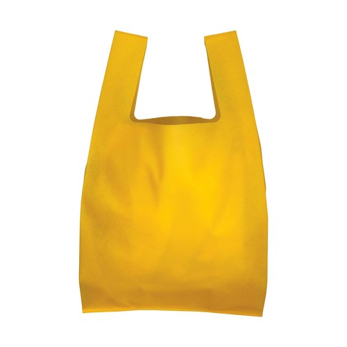 Bolsa de tejido sin tejer con fuelle.