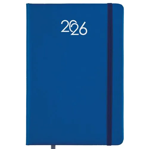 Agenda hebdomadaire 2026 avec couverture rigide en PU