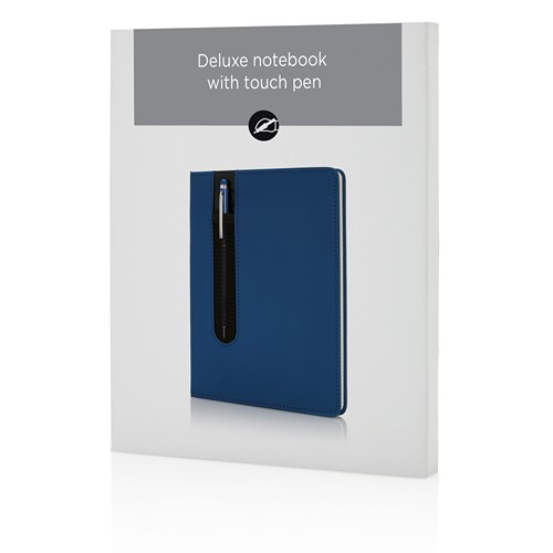 Libreta A5 PU básica con bolígrafo táctil Libreta A5 PU básica con bolígrafo táctil