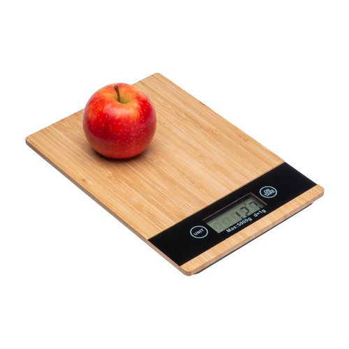 Digital bamboo kitchen scale