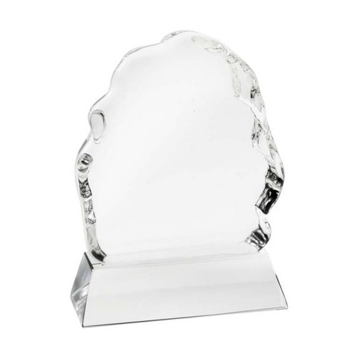 TROPHÉE "ICEBERG" VERRE BLANC TROPHÉE "ICEBERG" VERRE BLANC