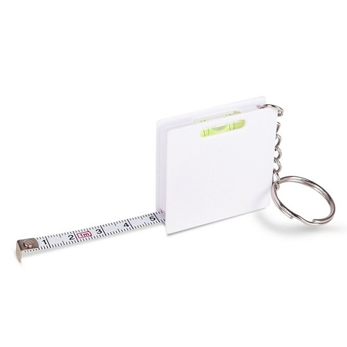 Keyring, measuring tape 1m and spirit level | Pascal