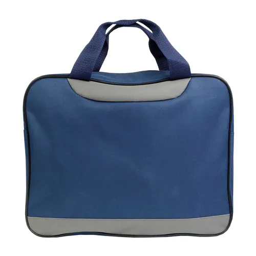 600D polyester briefcase with shoulder strap, handle and zip closure 600D polyester briefcase with shoulder strap, handle and zip closure